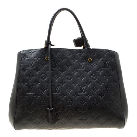 black louis vuitton bag monogram